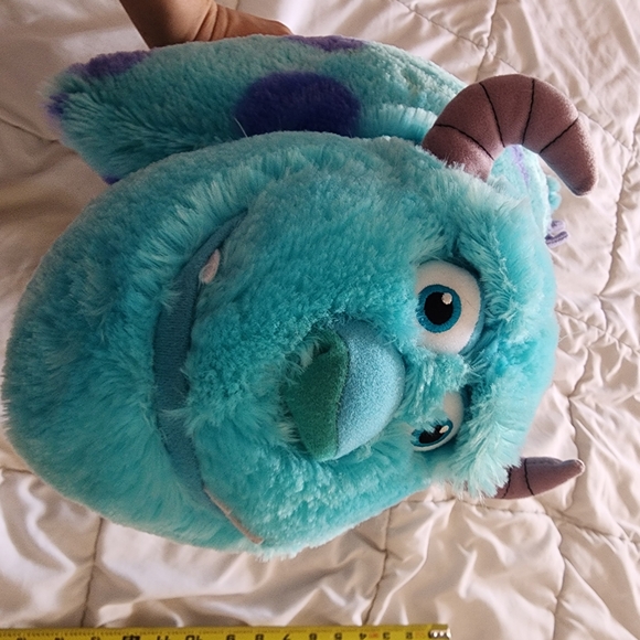 Disney Pixar Sulley Pillow, Monsters Inc. Stuffed Animal - Picture 9 of 9